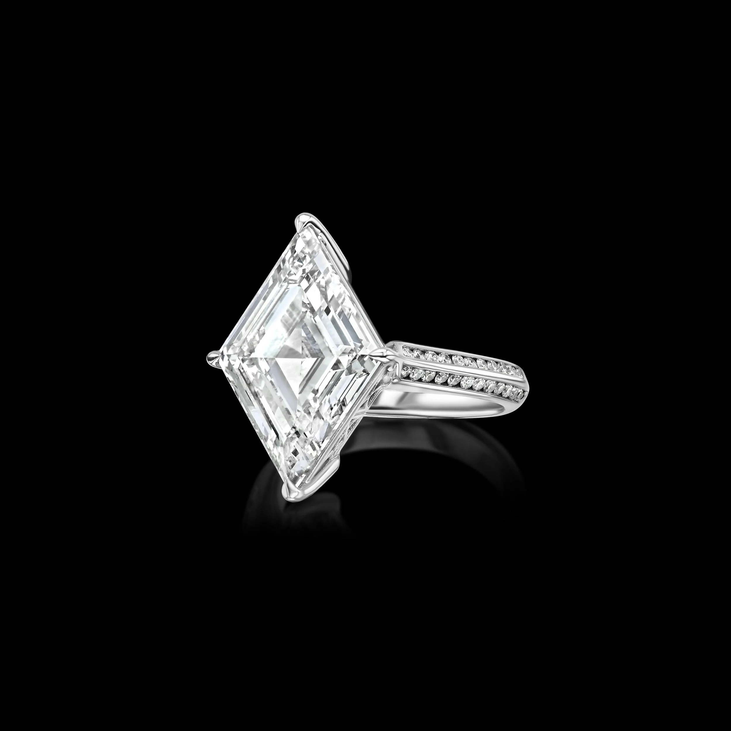 Custom engagement ring by A. D'Mae Diamonds