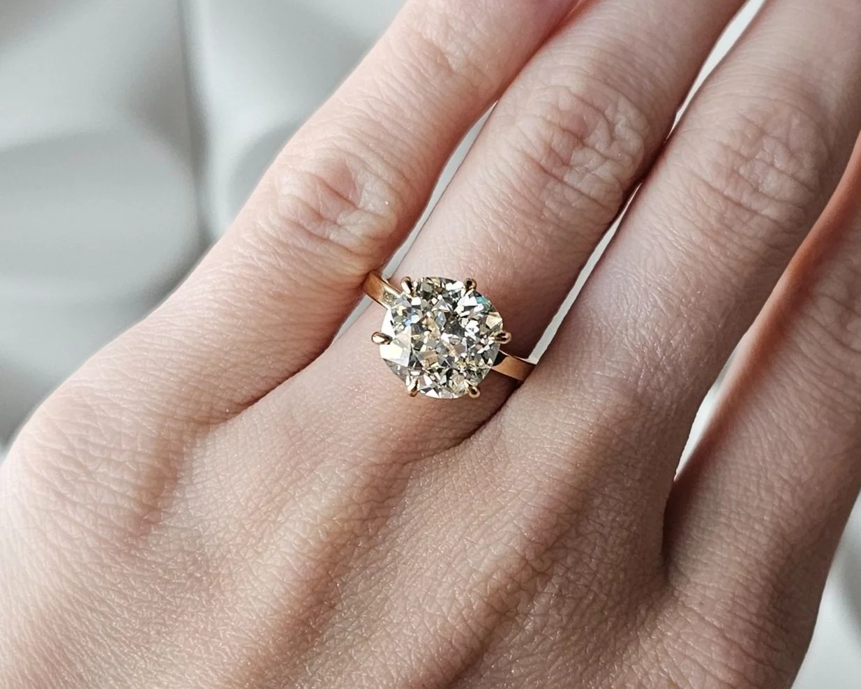 Engagement ring consultation at A. D'Mae Diamonds